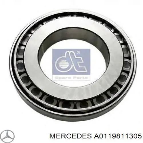 A0119811305 Mercedes Підшипник головного вала МКПП
