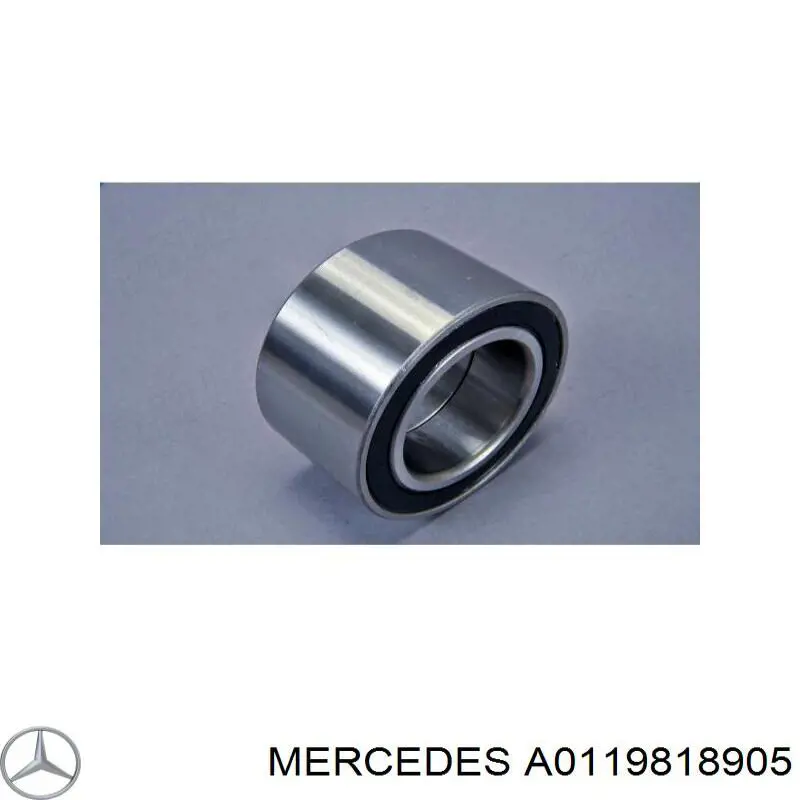 Підшипник маточини задньої Mercedes A0119818905 ціна, від 18.03 USD