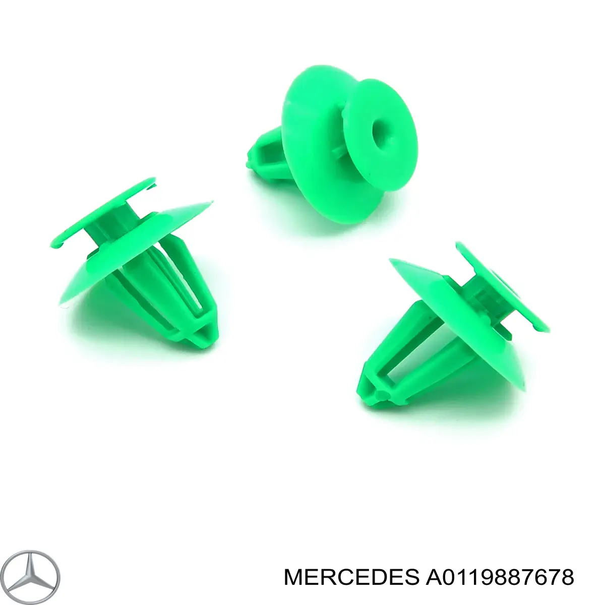 Пістон (кліп) кріплення обшивки дверей Mercedes A0119887678 ціна, від 0.65 USD