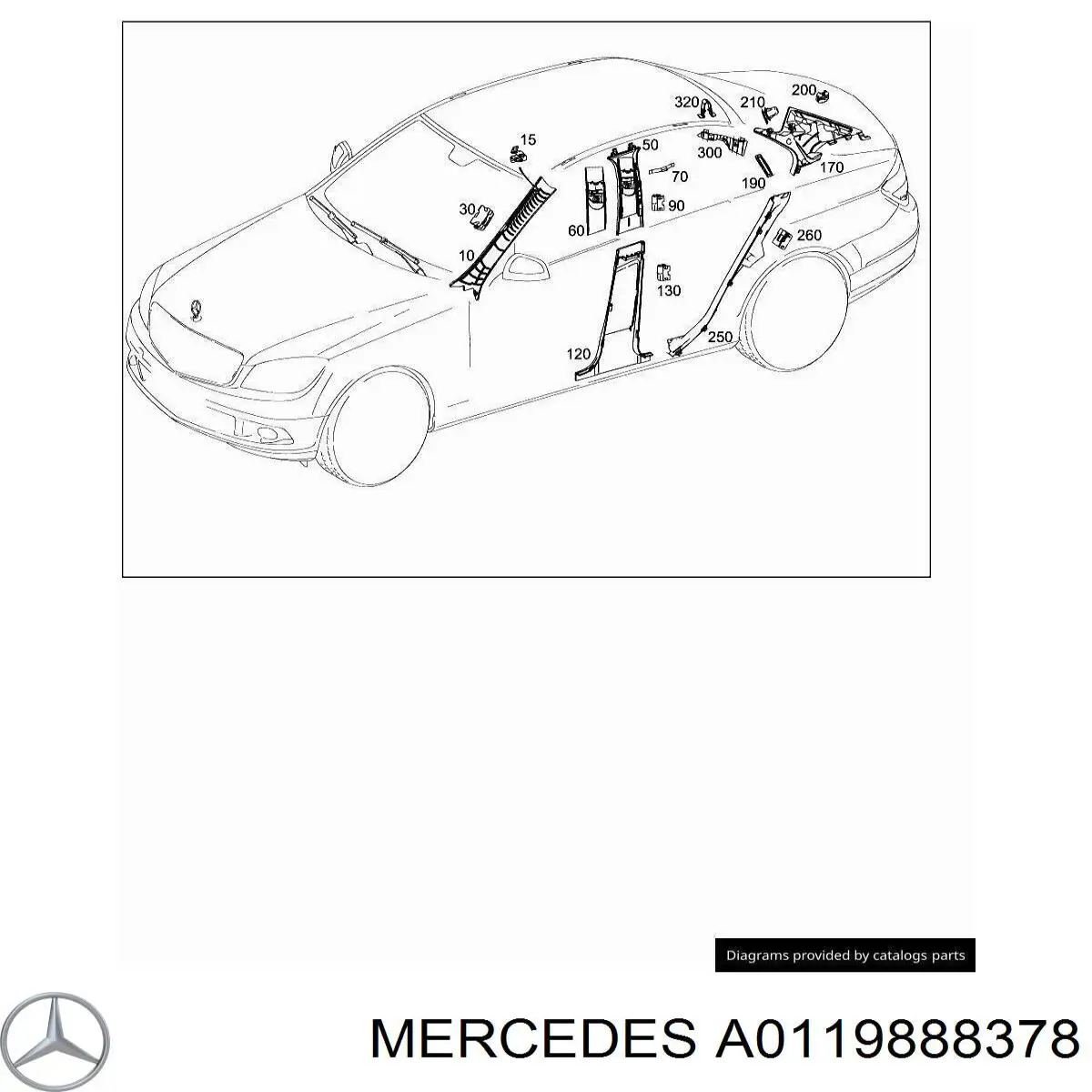 A0119888378 Mercedes 