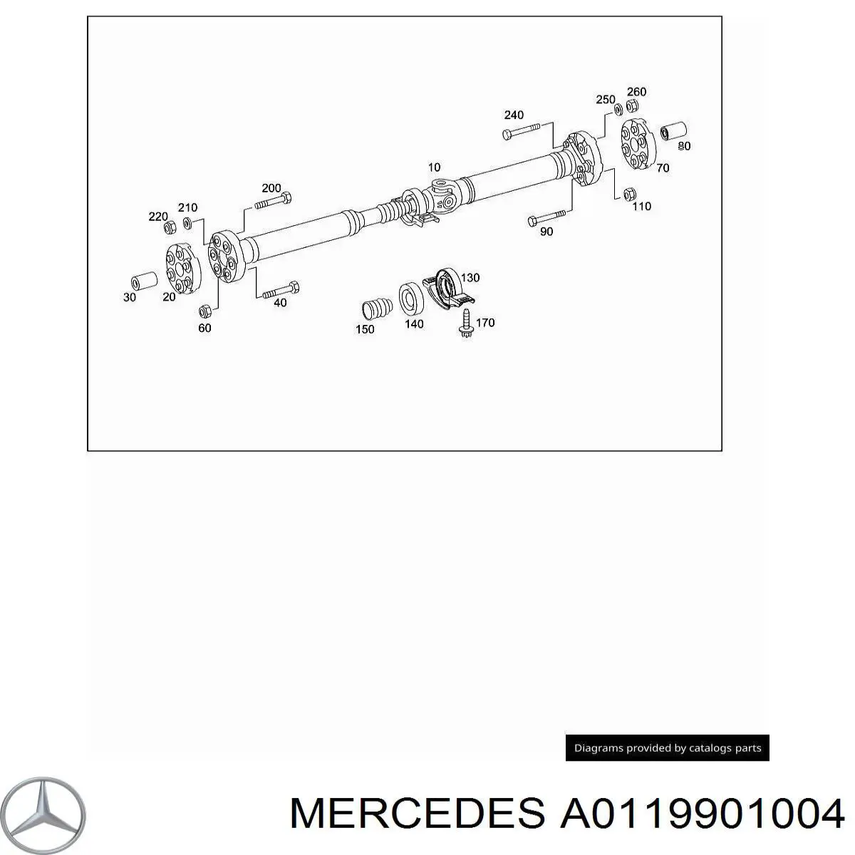 A0119901004 Mercedes 