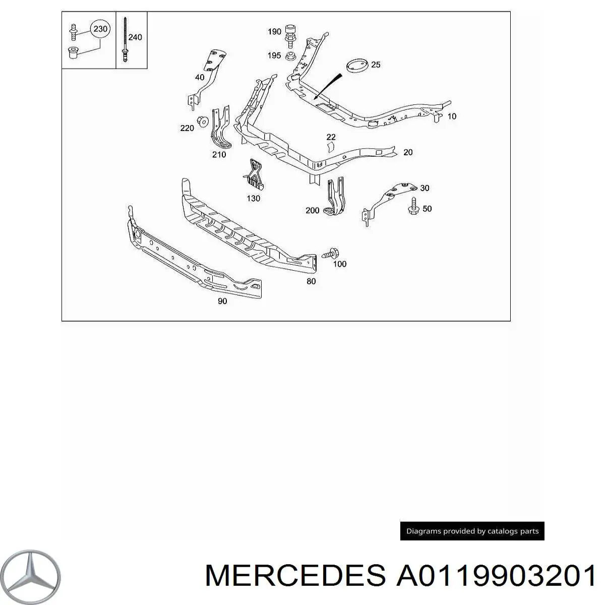  Mercedes N000000002575 ціна, від 1.52 USD