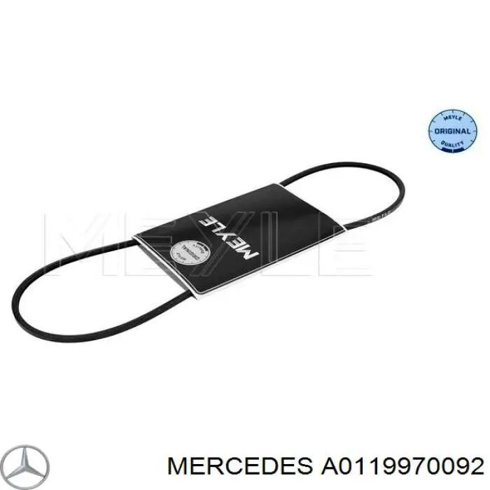 Купити A0119970092 Mercedes Ремінь генератора