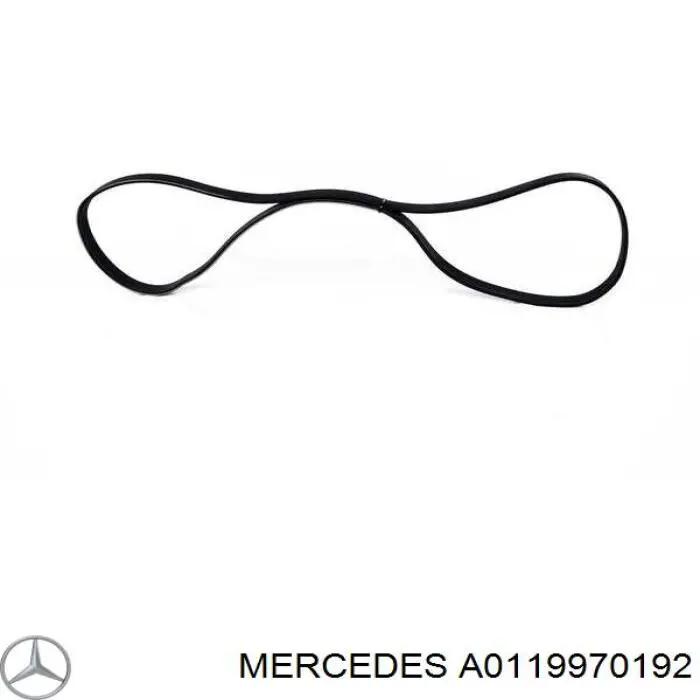 Клиновий ремінь Mercedes A0119970192 ціна, від 14.55 USD