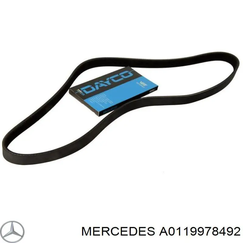 Купити A0119978492 Mercedes Ремінь генератора