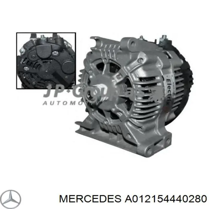 A012154440280 Mercedes генератор
