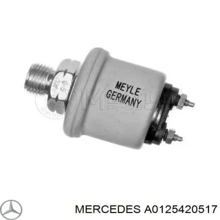 Манометри (показник тиску масла) Mercedes A0125420517 ціна, від 6.62 USD