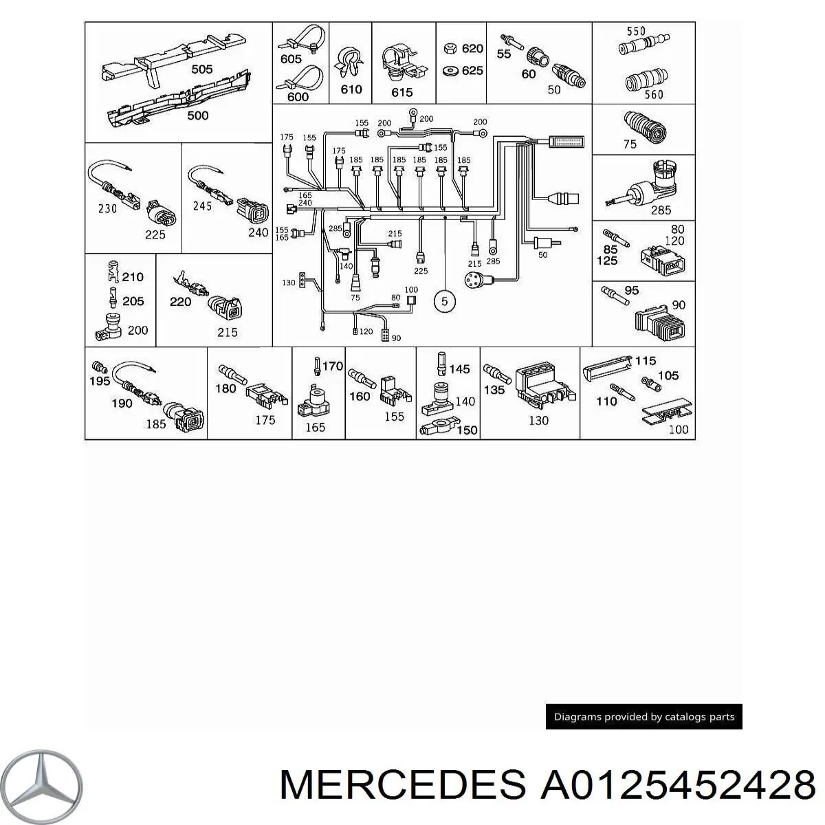  A0125452428 Mercedes