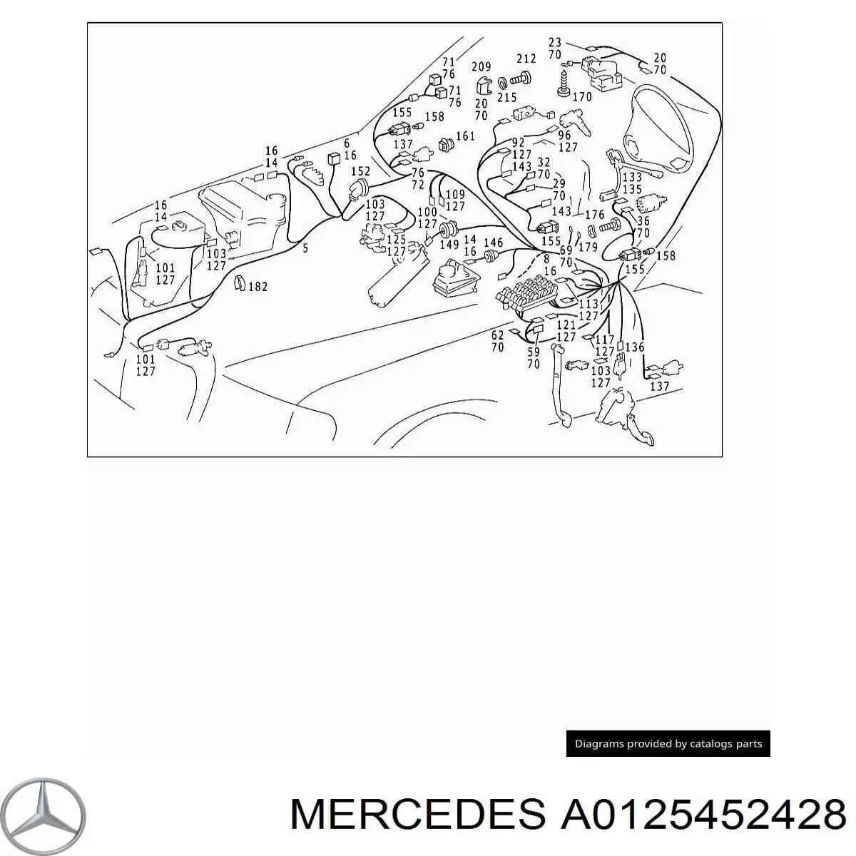  Mercedes A0125452428
