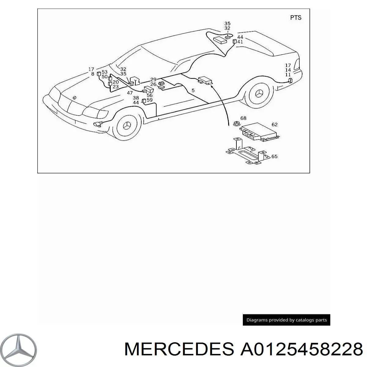 A0125458228 Mercedes 