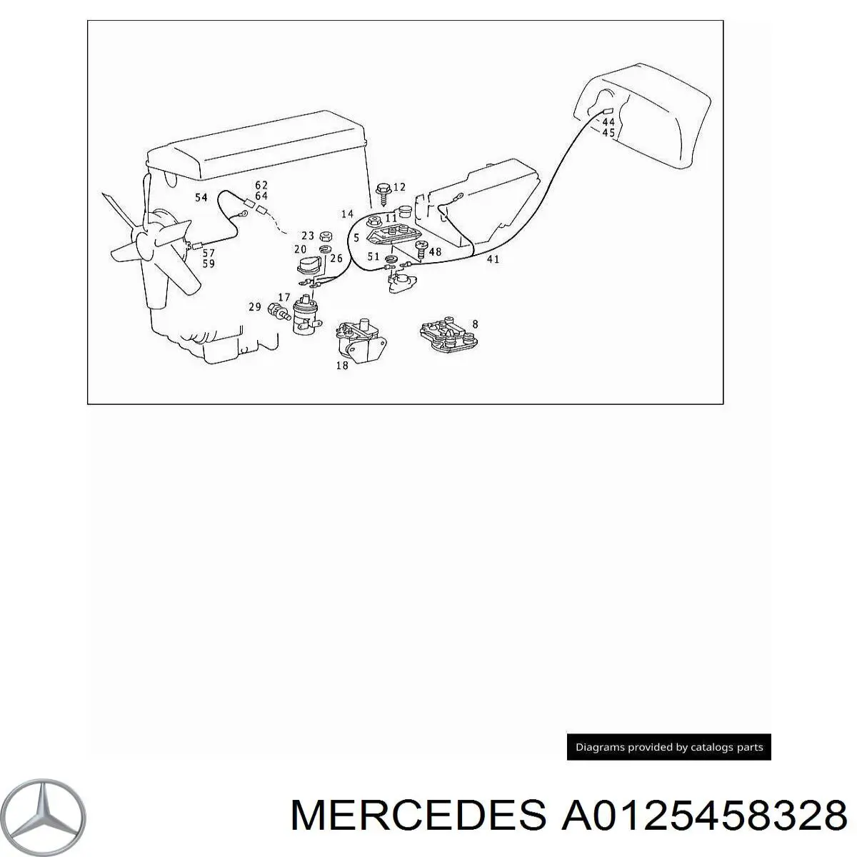  A0125458328 Mercedes