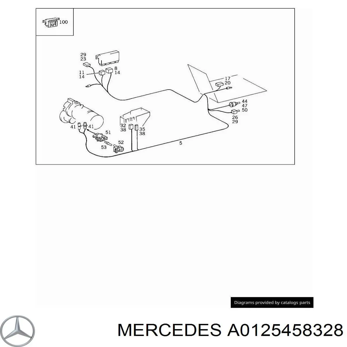 A0125458328 Mercedes 