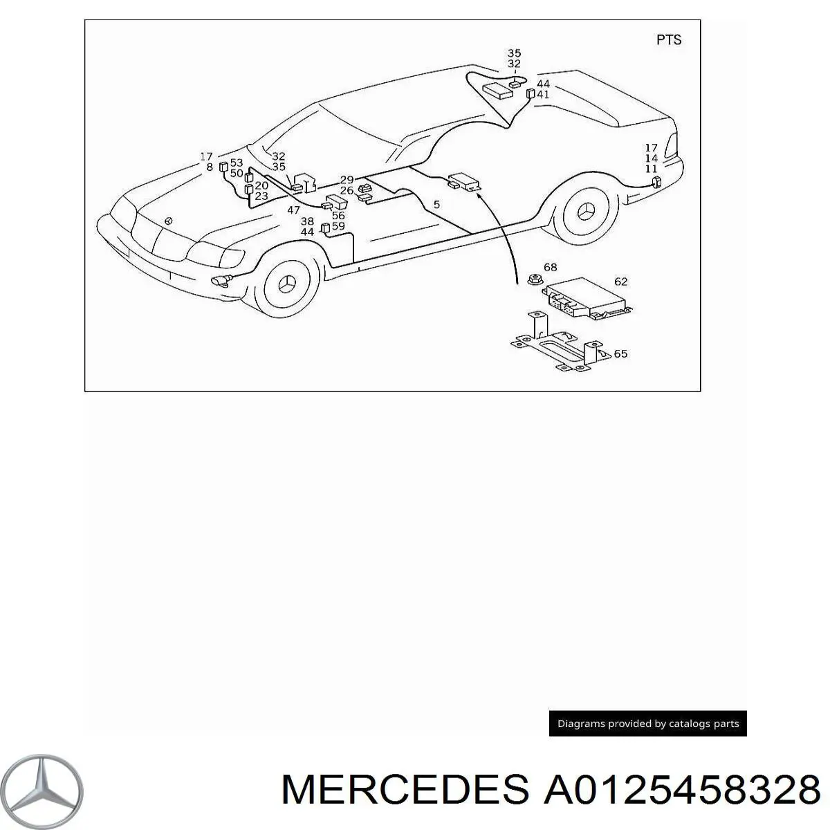 A0125458328 Mercedes 
