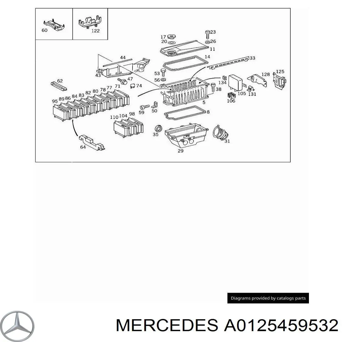  A0125459532 Mercedes