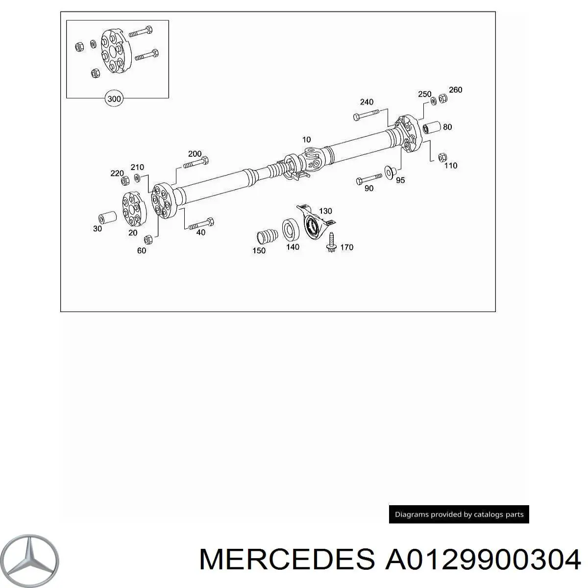 A0009909306 Mercedes 