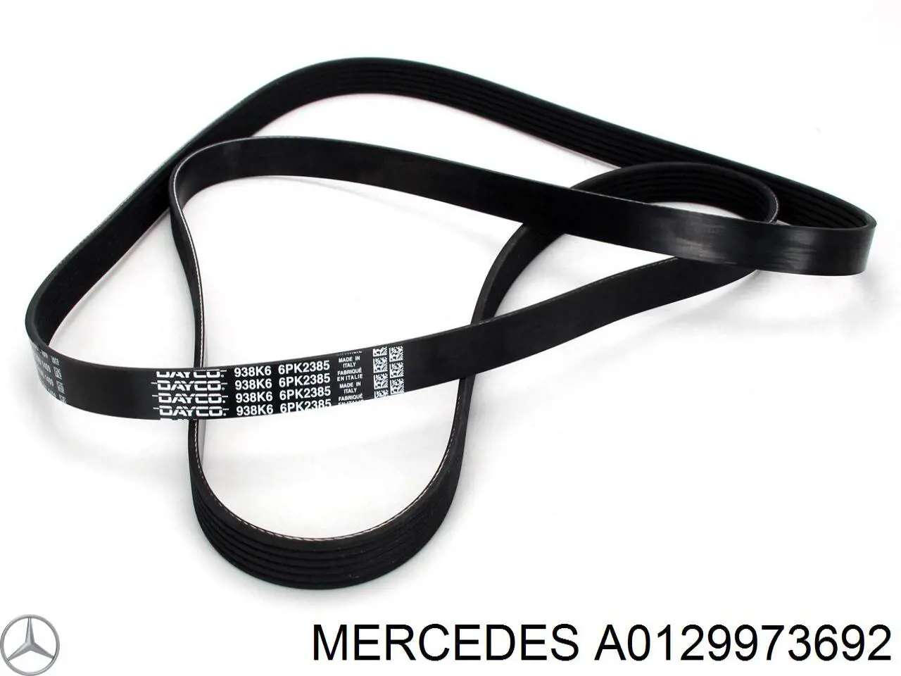 Ремінь генератора A0129973692 Mercedes
