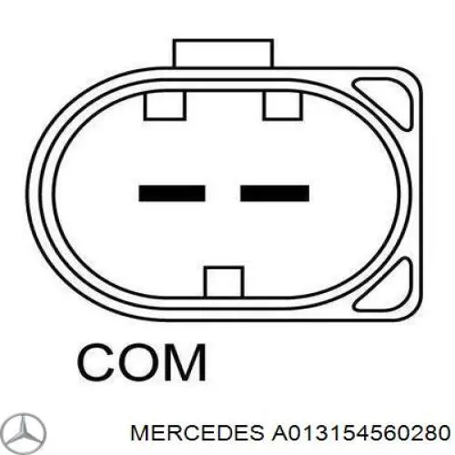A013154560280 Mercedes генератор