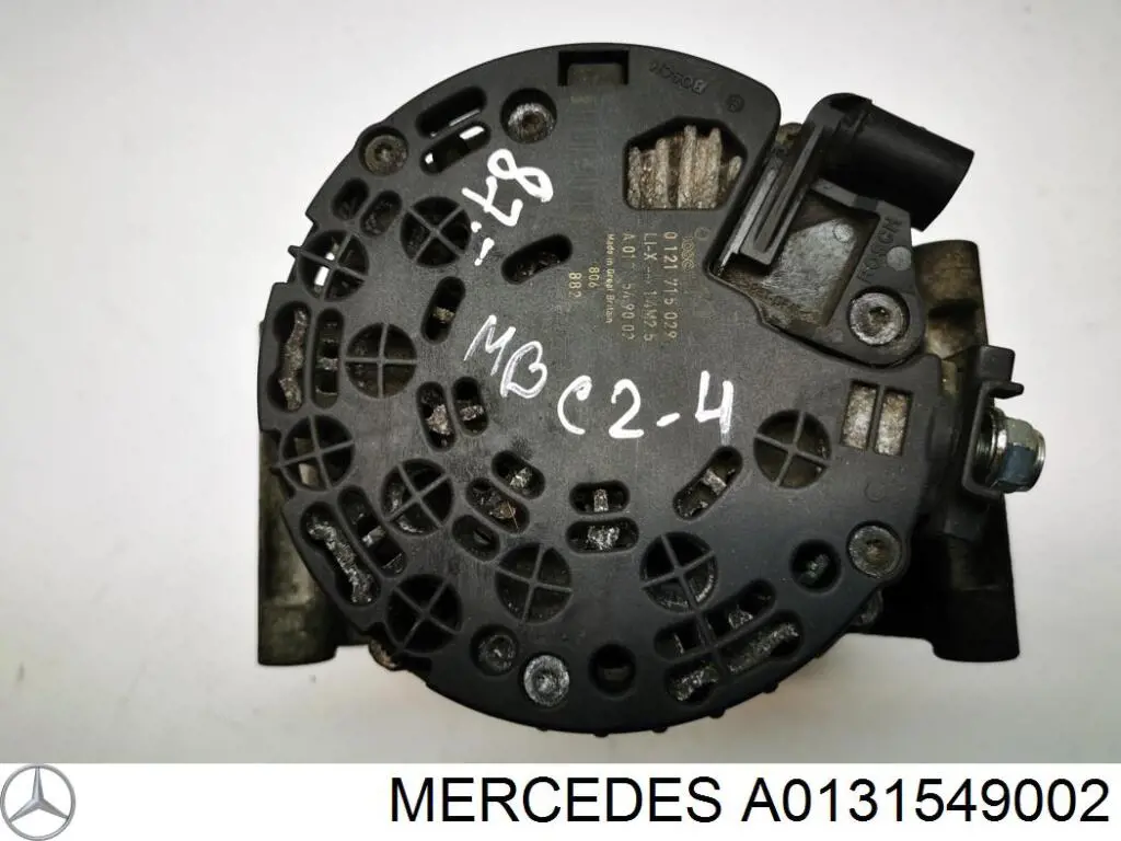 Генератор Mercedes A0131549002 ціна, від 218.16 USD