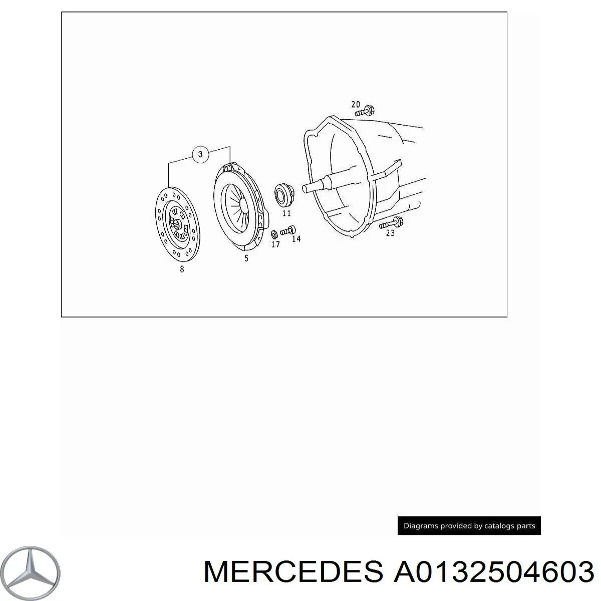 Купити A0132504603 Mercedes Диск зчеплення