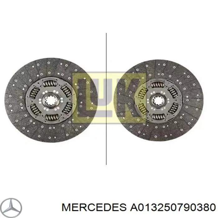 Диск зчеплення 0132507903 Mercedes