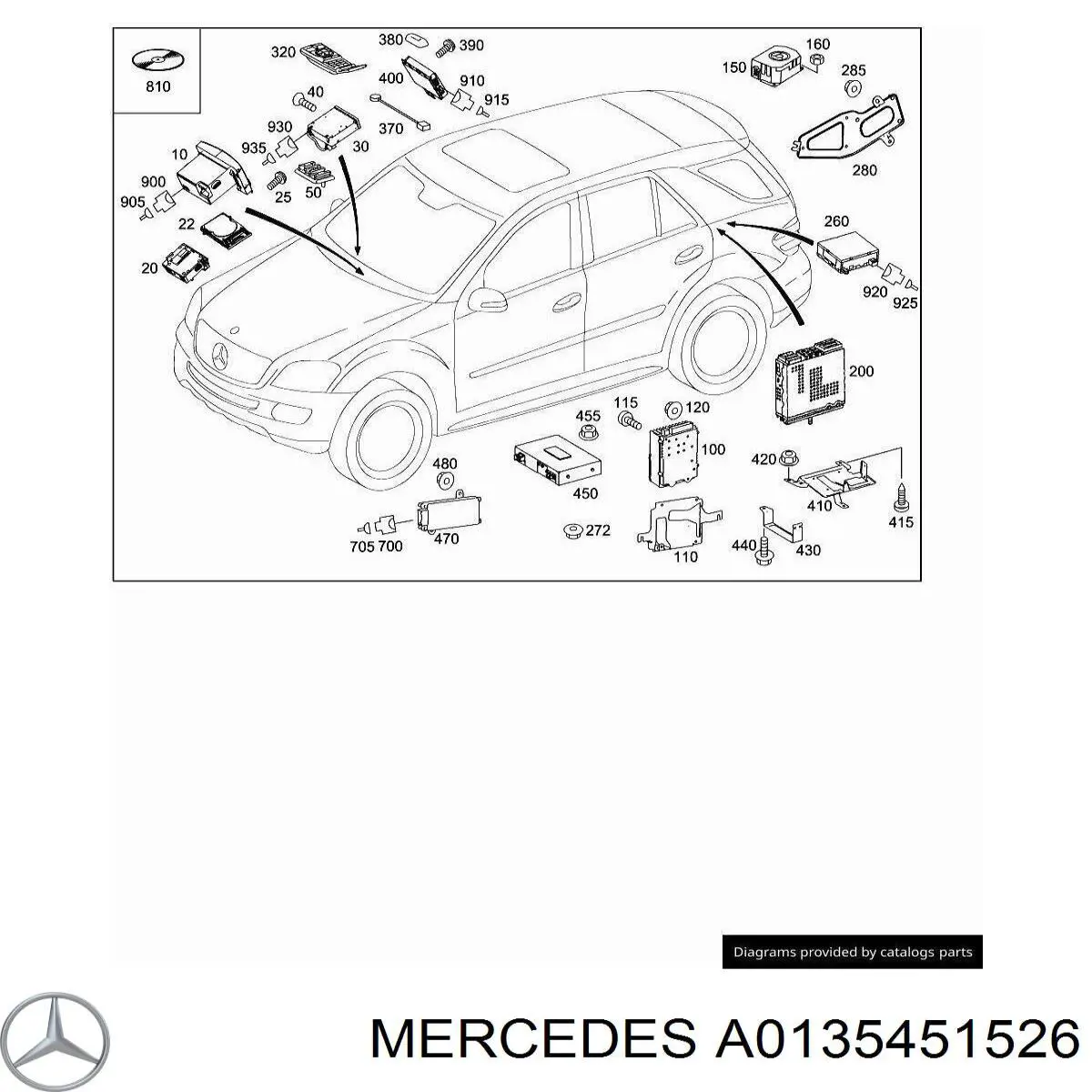  A0135451526 Mercedes