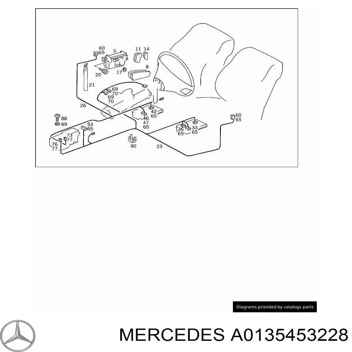  A0135453228 Mercedes