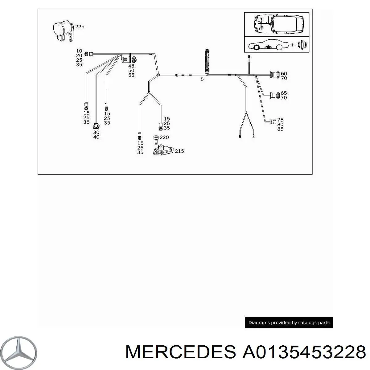  Mercedes A0135453228
