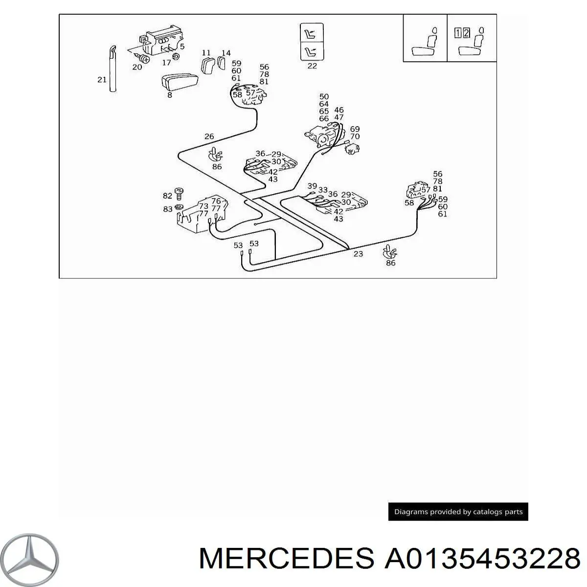  Mercedes A0135453228 ціна, від 15.75 USD