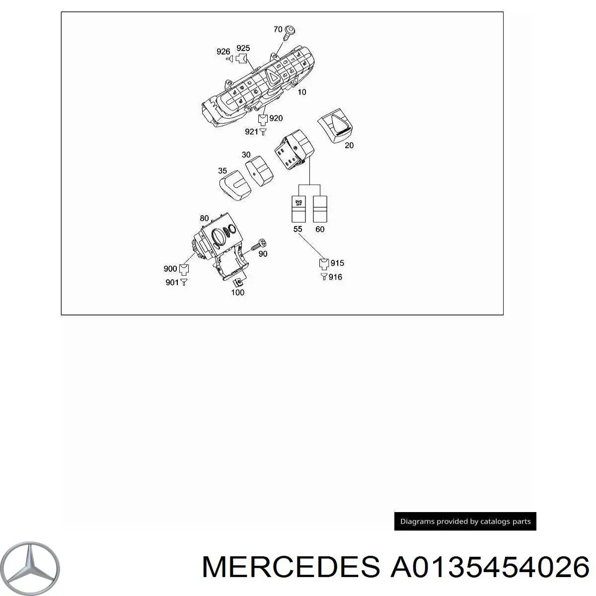  A0135454026 Mercedes