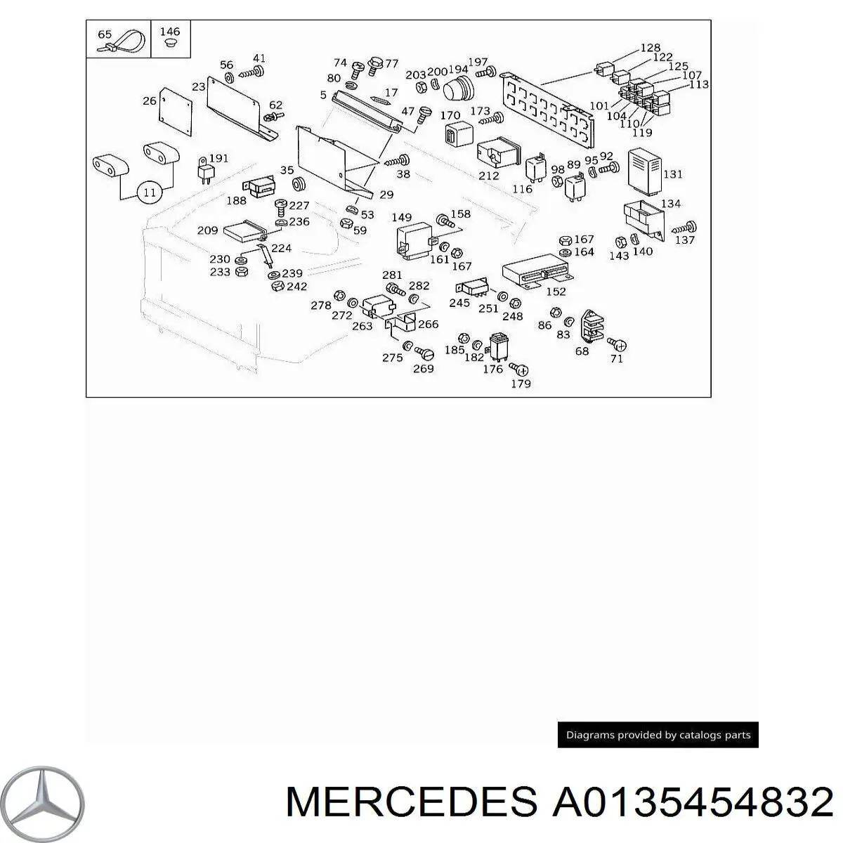 Блок керування EGR Mercedes A0135454832 ціна, від 7.03 USD
