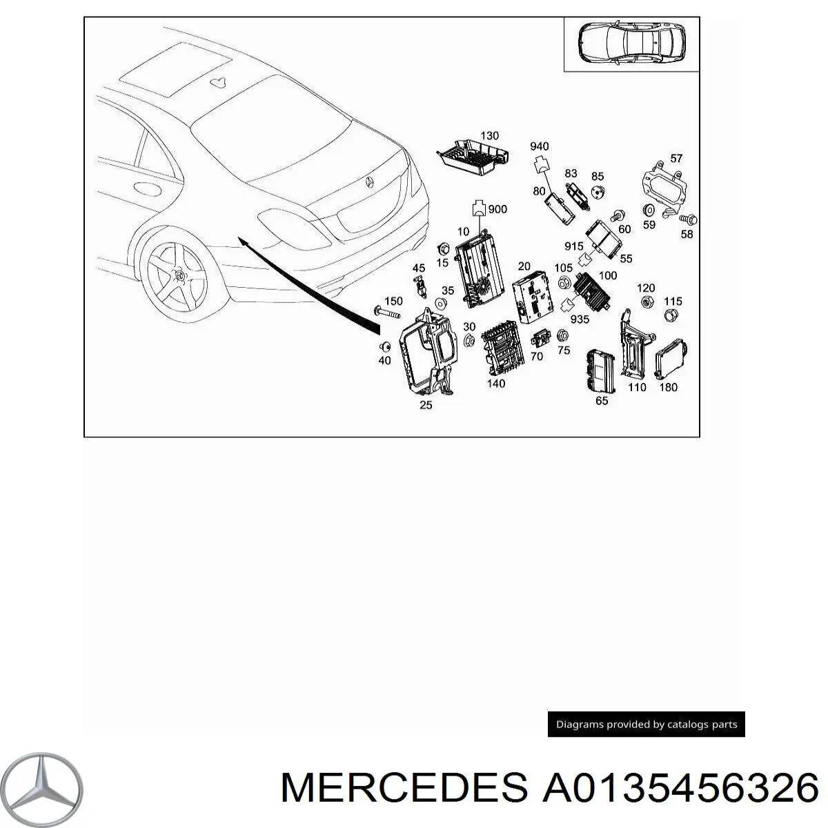  A0135456326 Mercedes