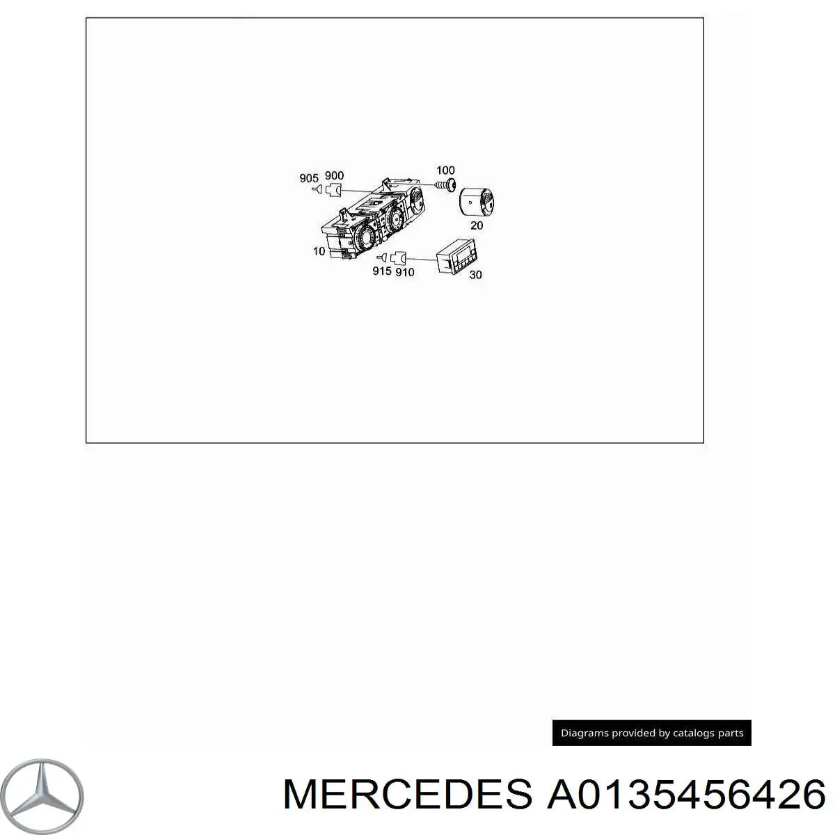 Елементи АБС Mercedes A0135456426 ціна, від 2.64 USD