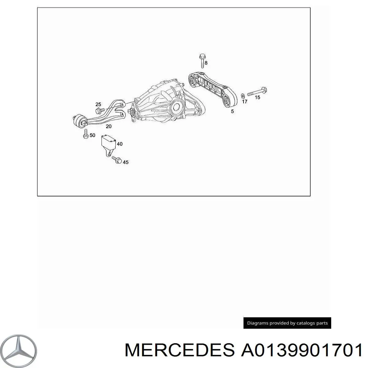 A0139901701 Mercedes 