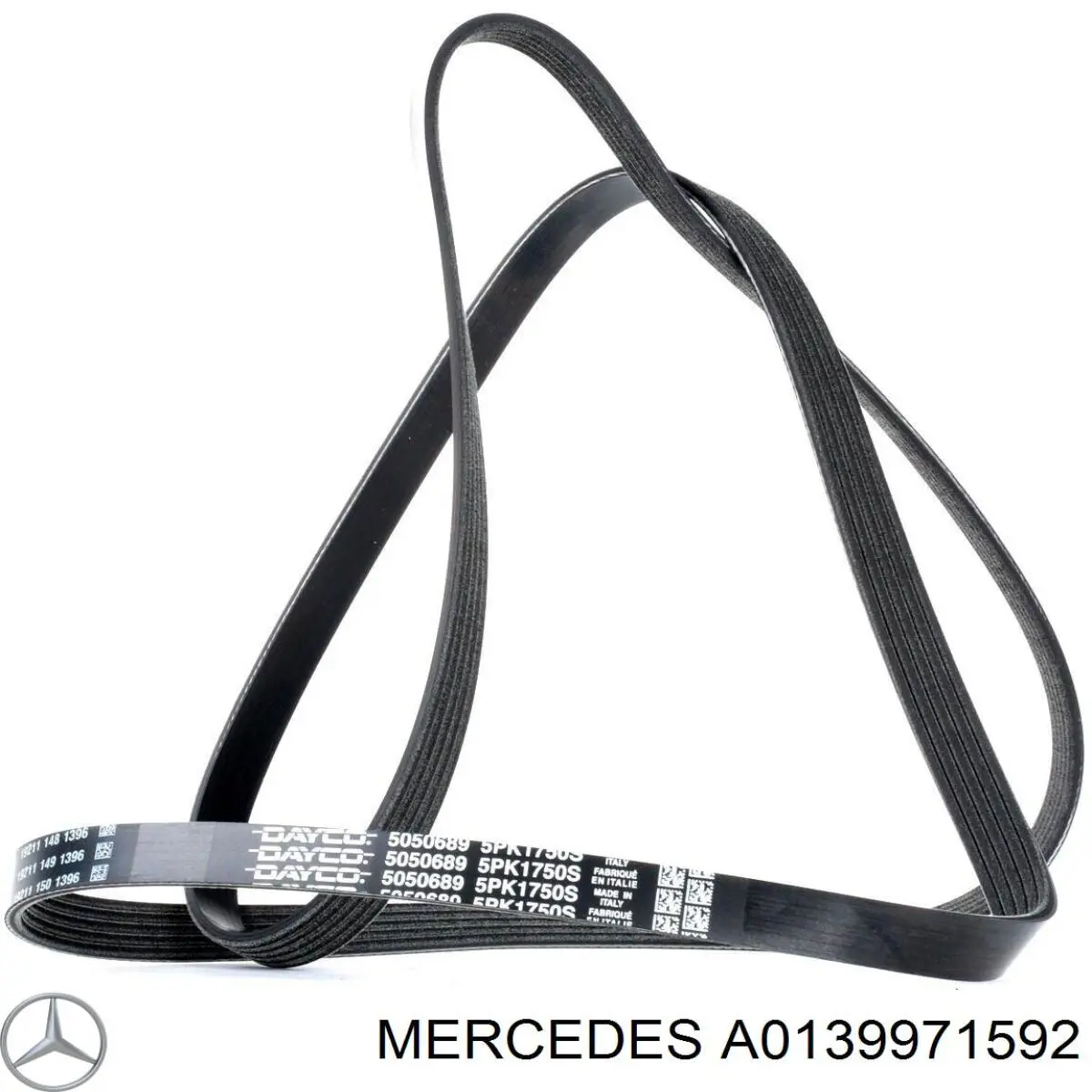 Клиновий ремінь Mercedes A0139971592 ціна, від 11.41 USD