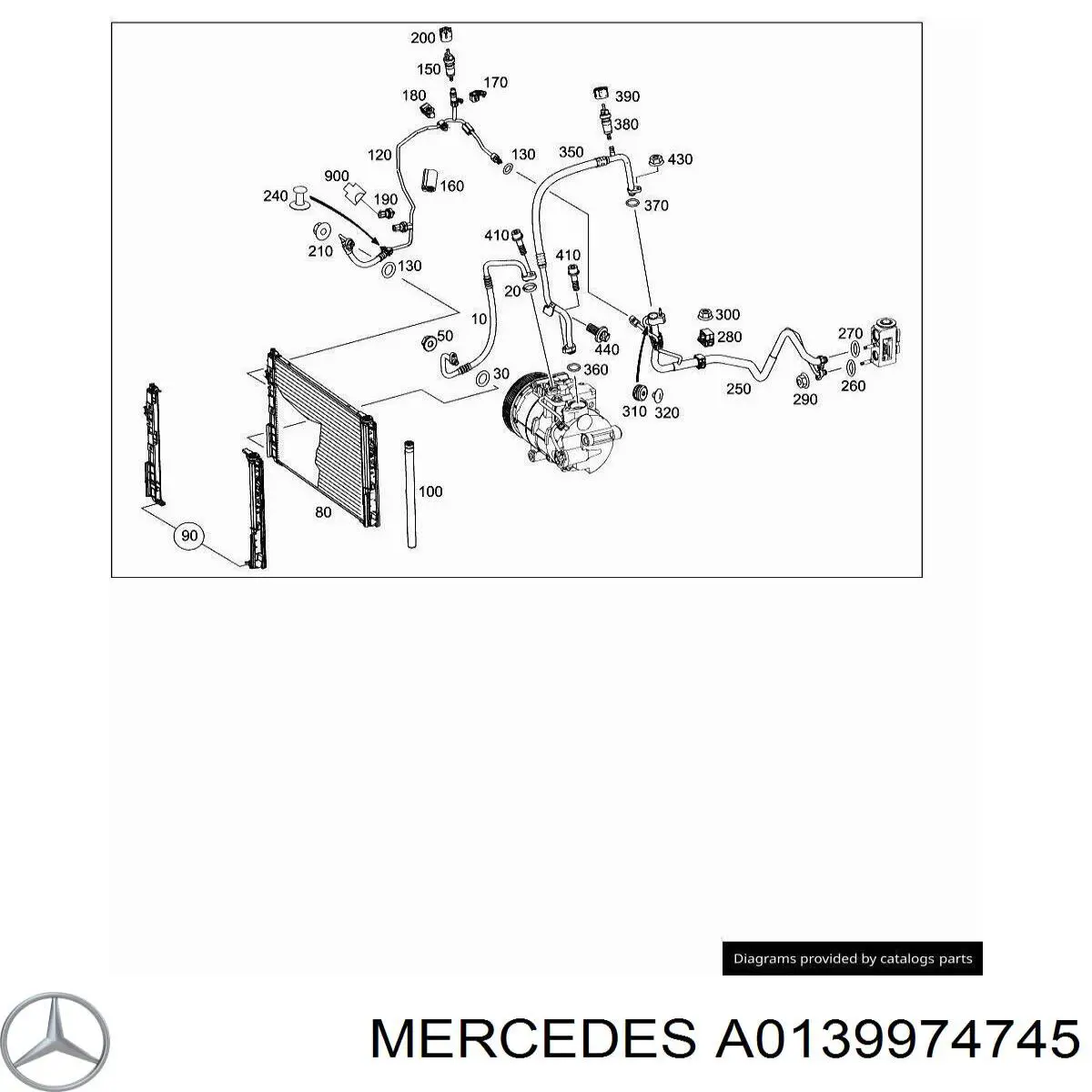 Купити A013997474564 Mercedes 