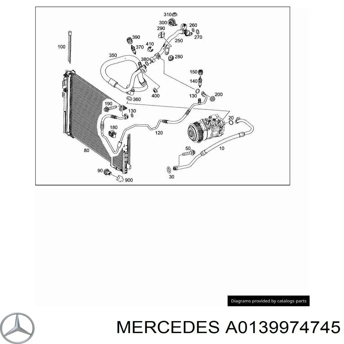  Mercedes A013997474564 ціна, від 8.08 USD