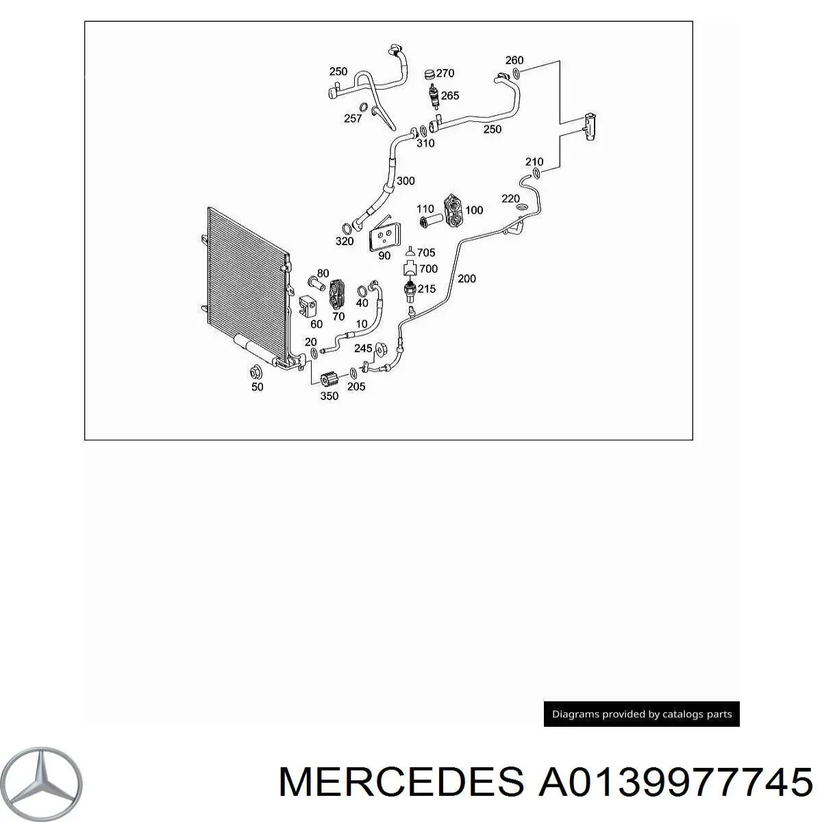 A0139977745 Mercedes 