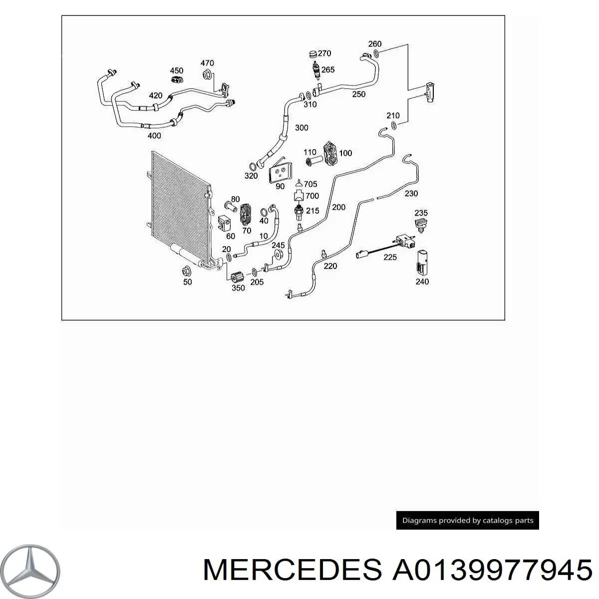  Mercedes A0139977945 ціна, від 3.04 USD