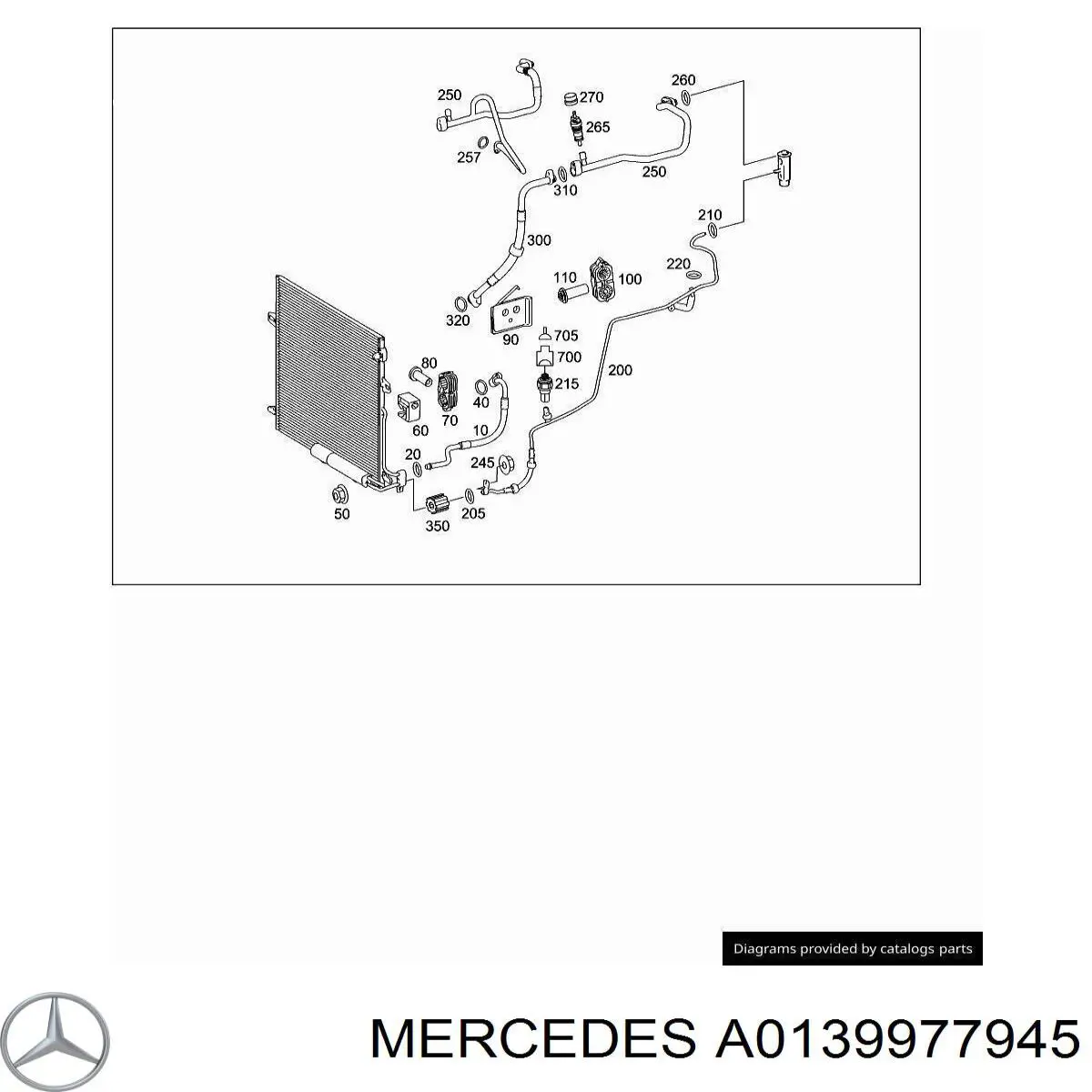 A0139977945 Mercedes 