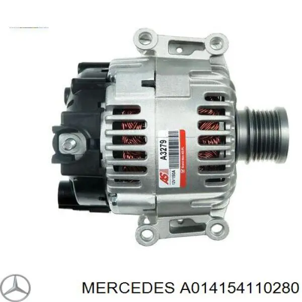 A014154110280 Mercedes генератор