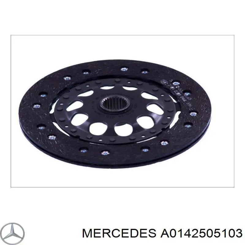 Диск зчеплення A0142505103 Mercedes