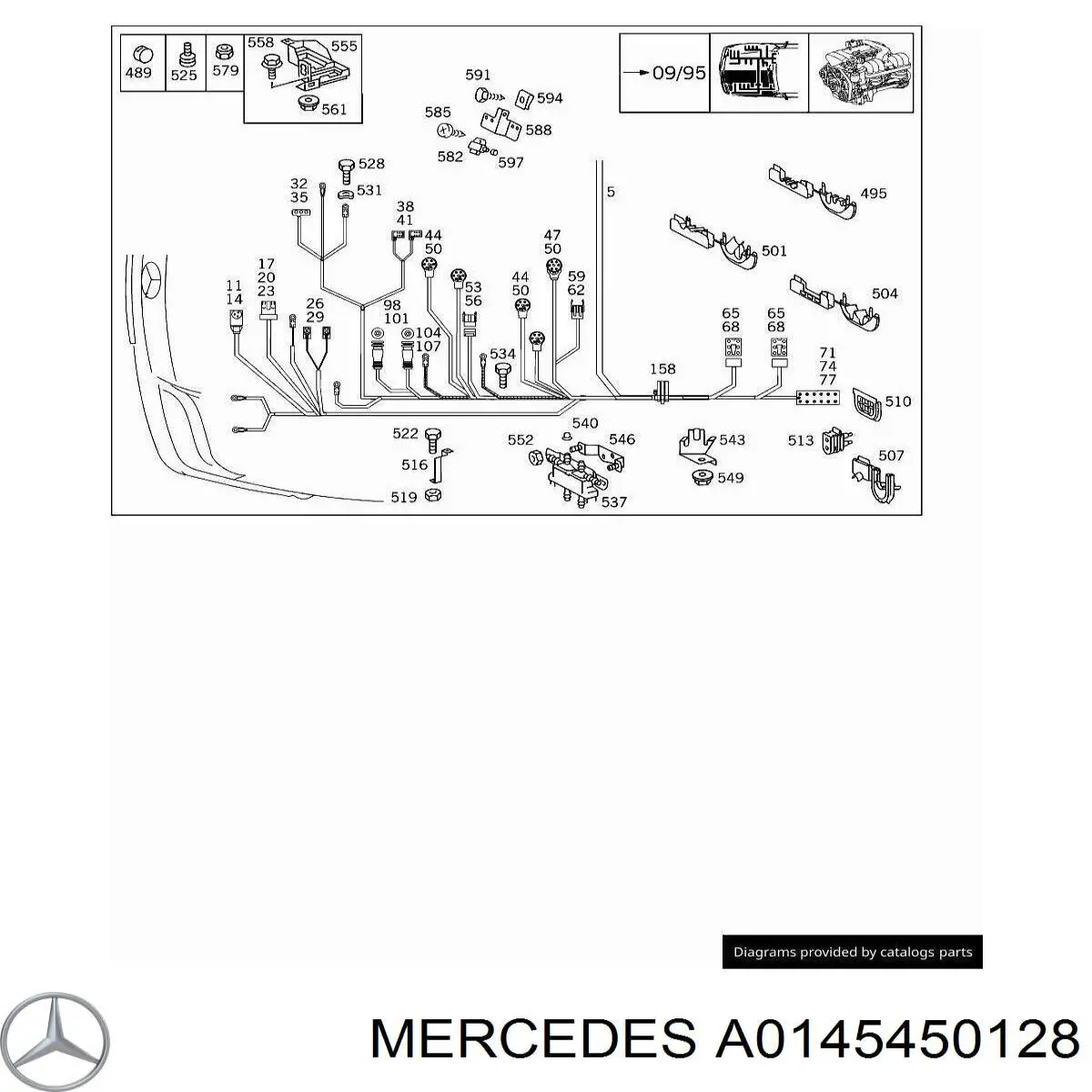  A0145450128 Mercedes