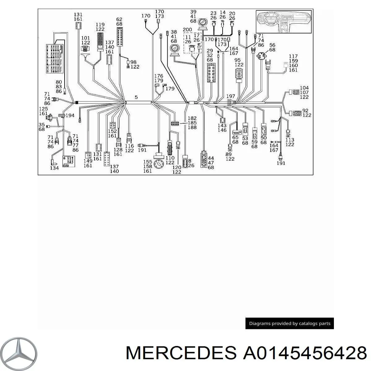  A0145456428 Mercedes