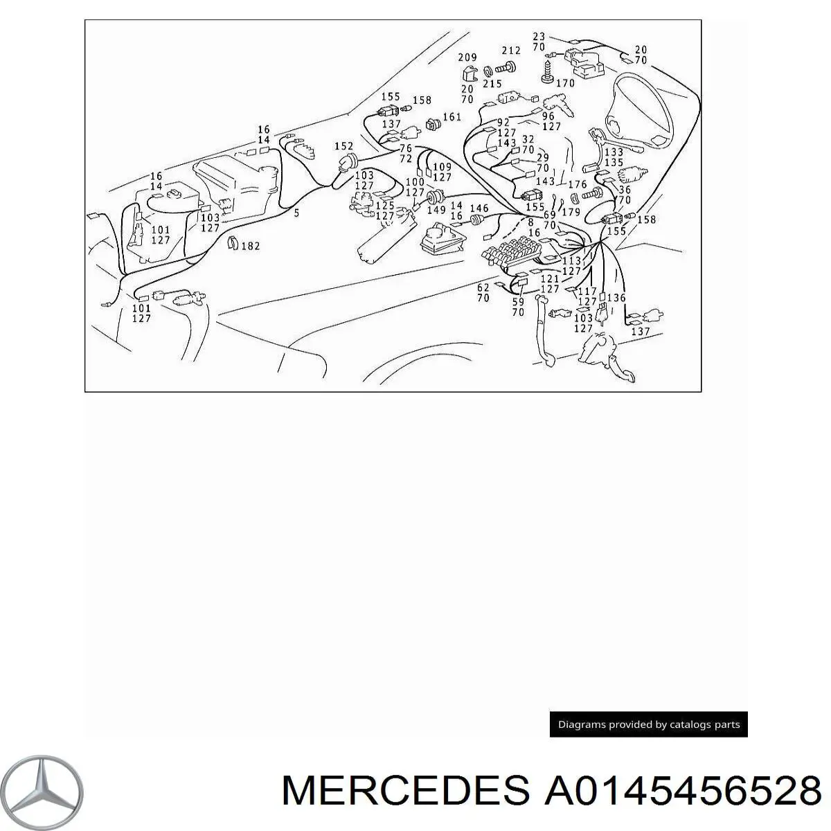 Купити A0145456528 Mercedes 