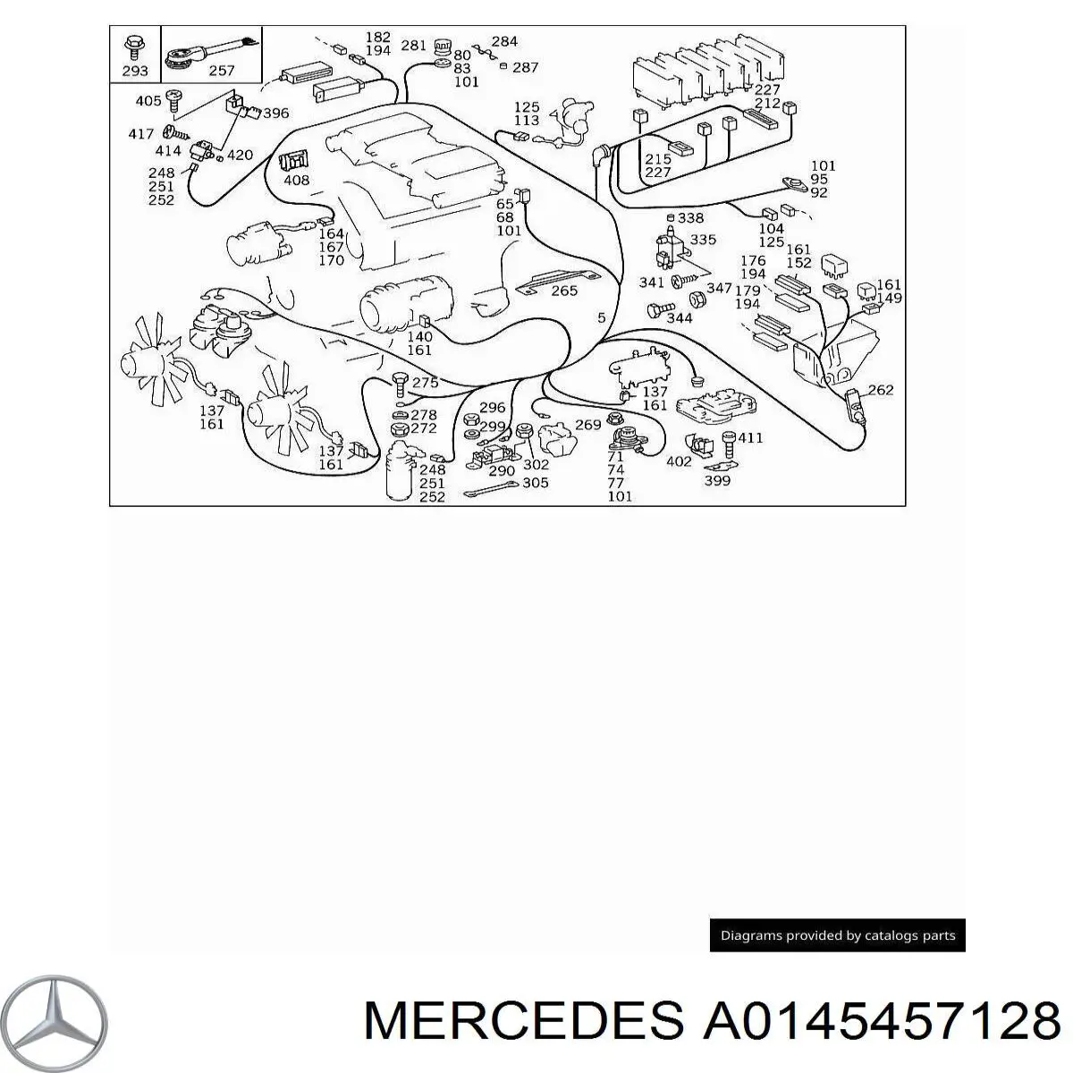 Купити A0145457128 Mercedes 