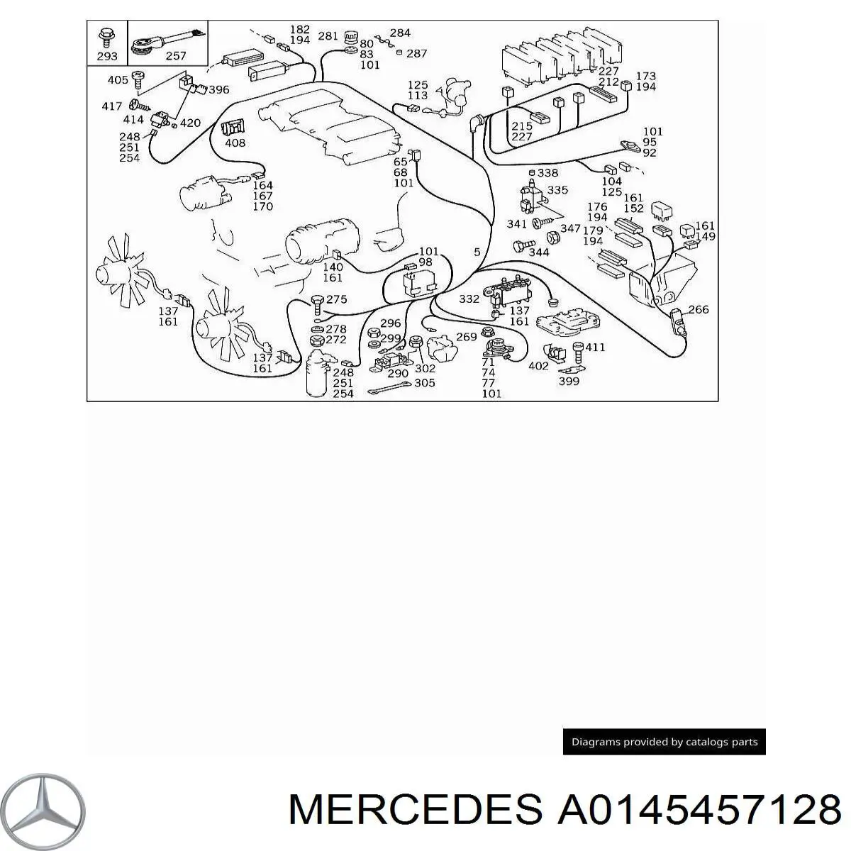 A0145457128 Mercedes 