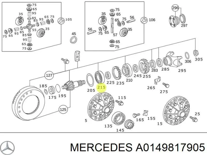 A0149817905 Mercedes 