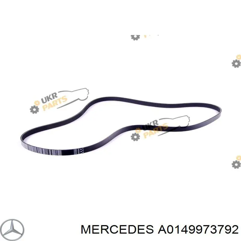 A0149973792 Mercedes ремінь приводний, агрегатів