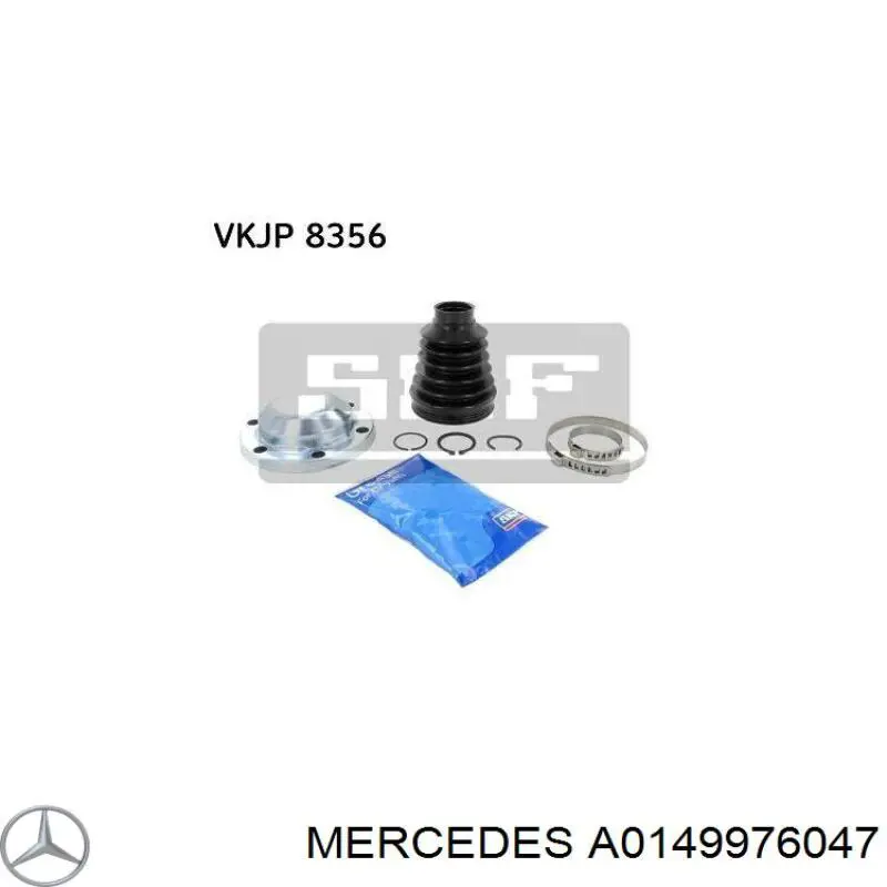 Сальник редуктора заднього моста A0149976047 Mercedes