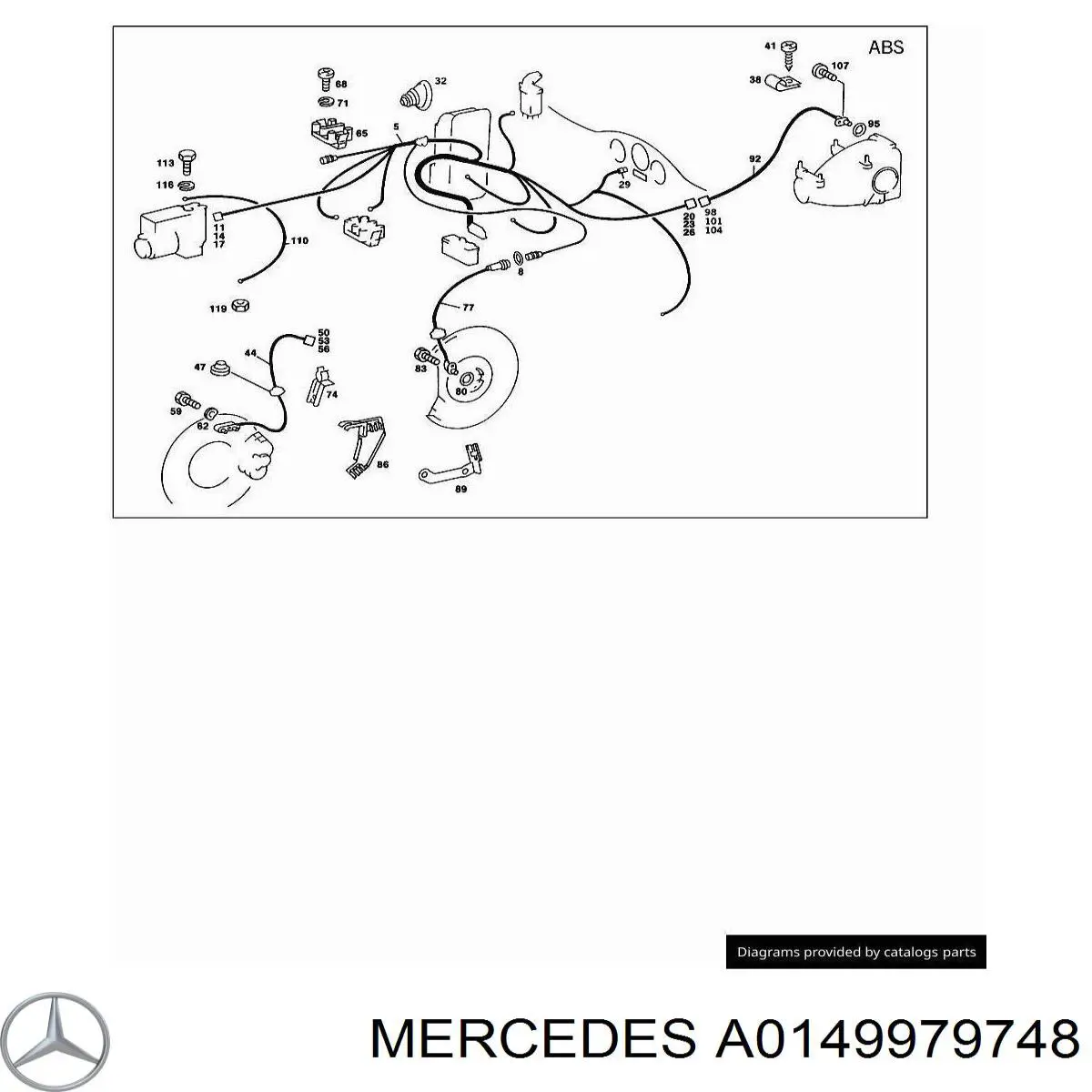  A0149979748 Mercedes